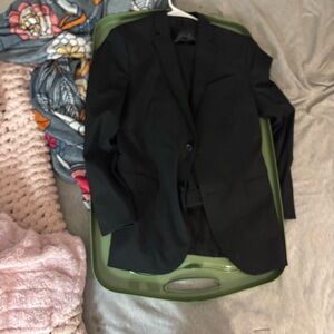 JF J.Ferrar Sleek Black Suit Jacket